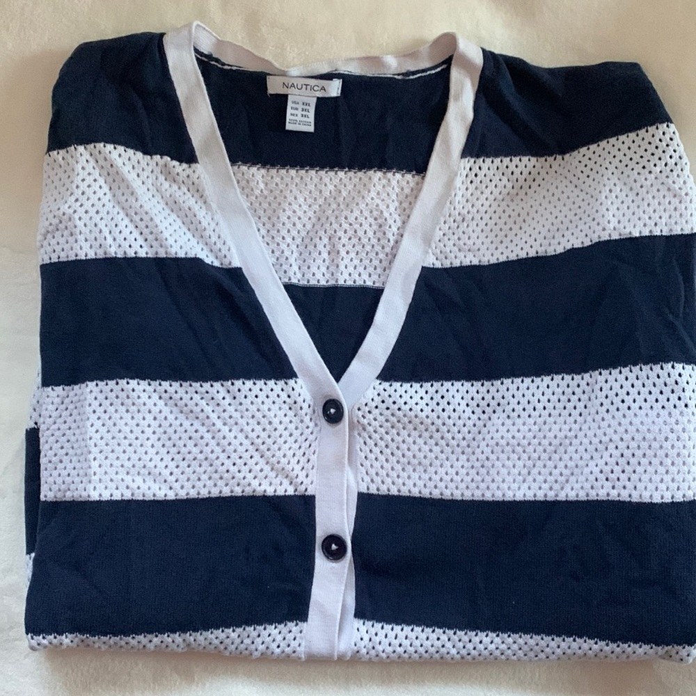 Blue and white navy colors